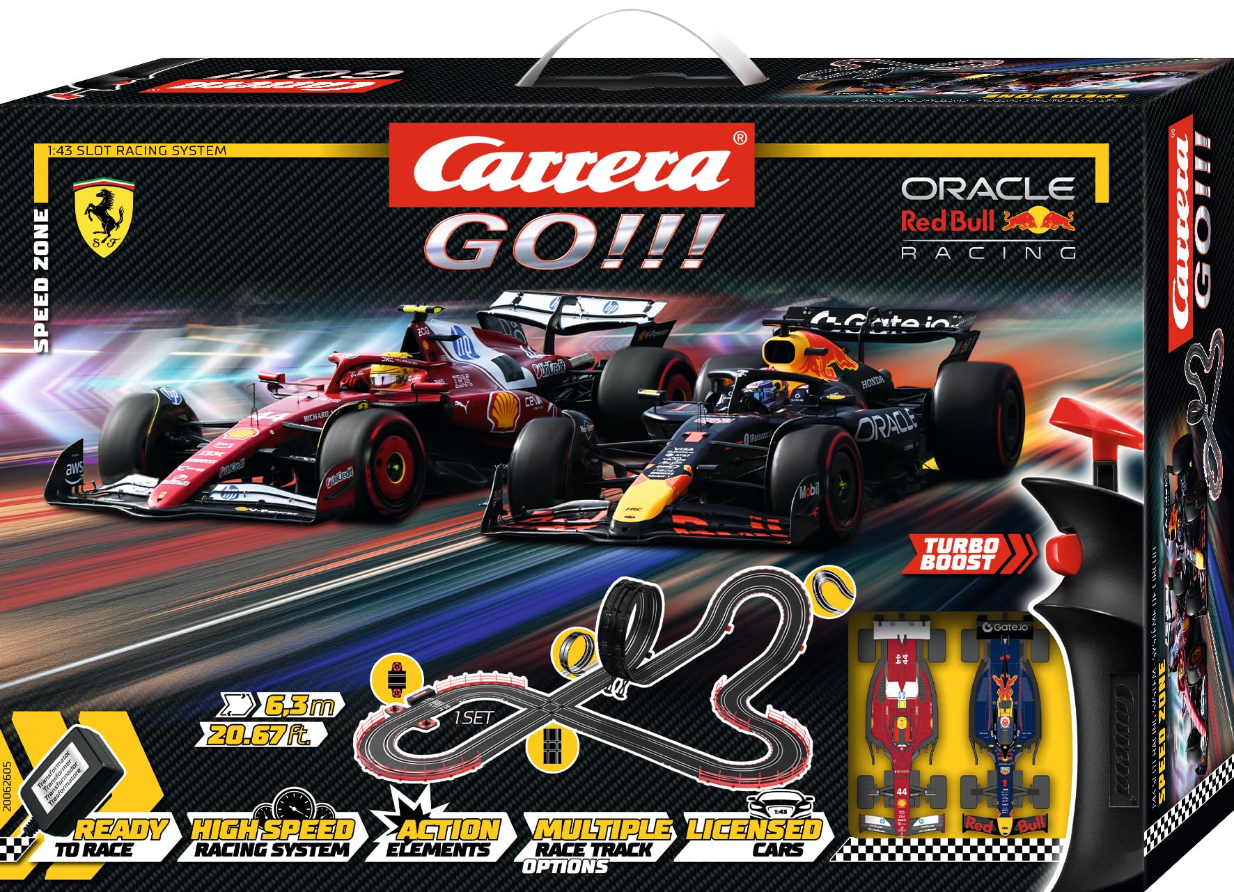 Carrera GO!!! 20062605UK Speed Zone Formula 1, 1:43 Scale I 6.3